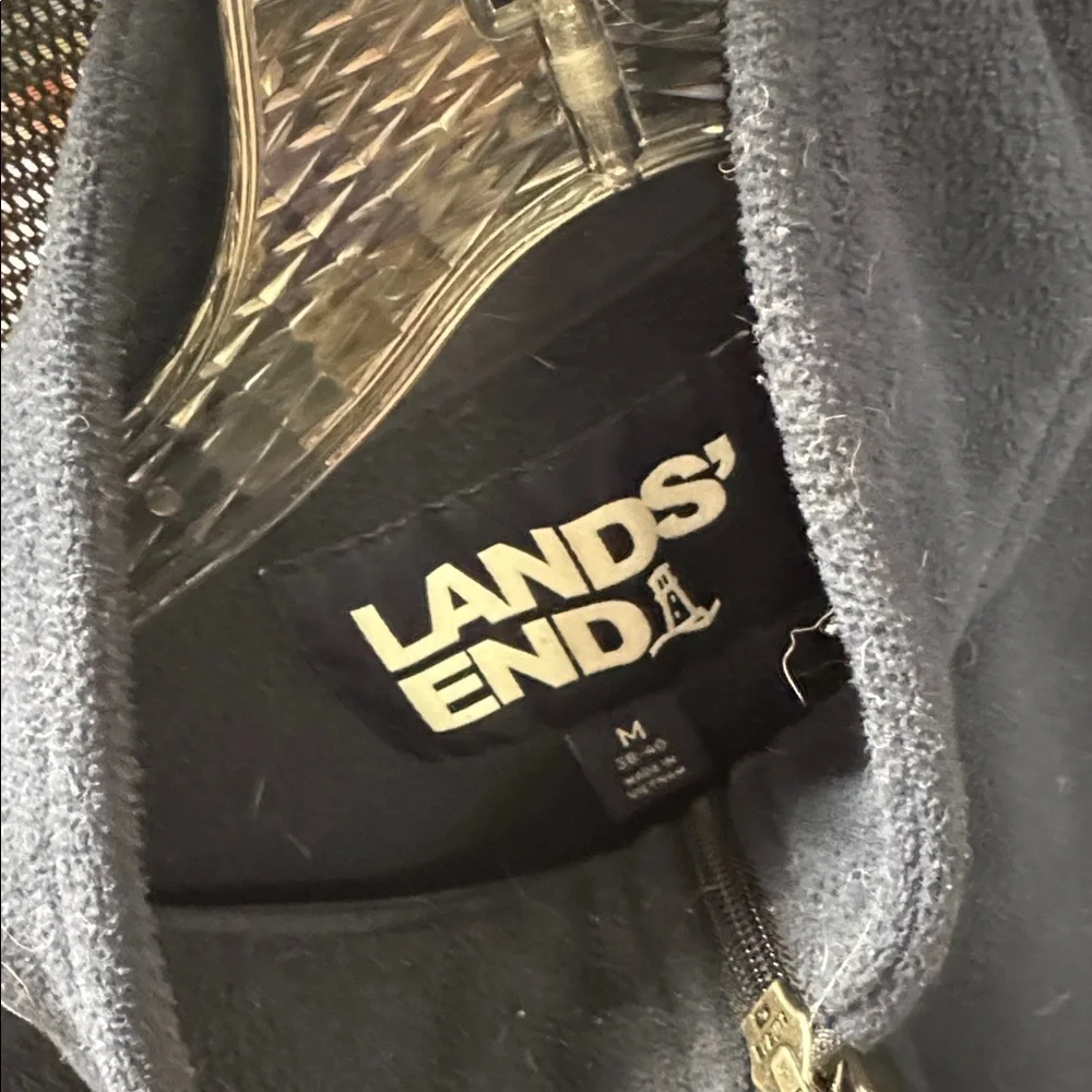 Lands’ end fleece sweatshirt M // 110208 - Picture 2 of 2